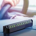 Ett Araç Park Numaratörü Torpido Üstü Aç Kapa Gizli Mıknatıslı Telefon Numaratör