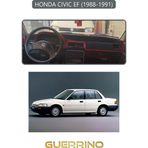 Ett Honda Cıvıc Ef 1988-1991Torpido Koruma Halısı Gri Kenar