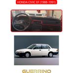 Ett Honda Cıvıc Ef 1988-1991Torpido Koruma Halısı Kırmızı Kenar
