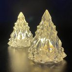 ETT Noel Ağacı Led Lamba 12li Paket: Kristal Görünümlü Sıcak Beyaz Yılbaşı Işığı