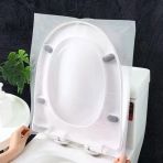 Ett Premium Hijyenik Tek Kullanımlık Su Geçirmez Klozet Kapağı Örtüsü, 200 Adet