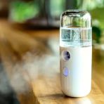 Ett Taşınabilir Şarjlı Mini Nano Dezenfektan & Yüz Nemlendirici Mist Sprey 30Ml