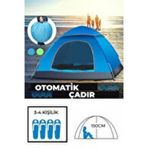 ETT7KN8 Otomatik Havada Açılan Su Geçirmez Çadır 4 Kişilik ELKCXMH
