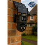 Etu 4k-Q5-Wifi-Solar Bahçe Kamerası 5 MP Gece Görüşü İle Tüm Mekanlarda Kullanıma Uygun