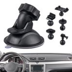 EUBEISAQI Araç Kamera Tutucu | 5 Adaptörlü Dashcam Montajı, Güçlü Emişli Telefon Standı, Ön Cam için 360 Derece Ayarlanabilir Araç Aksesuarları, Video Kaydı, Vlog Kaydı