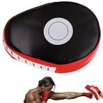 EUBEISAQI Boks Eldiveni, Boks Pedleri Eldiveni | PU Deri Boks El Pedleri Kalınlaştırılmış MMA Pedleri | Dövüş Sanatları Pedleri Boks Ekipmanları, Yetişkin Çocuk Eğitimi için Şok Emici Tekme Kalkanı