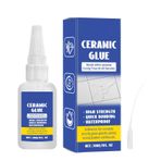EUBEISAQI Çömlekçilik için Seramik Tutkalı,Seramik Tutkalı,Güçlü Tutkal Seramik Tutkalı | Seramik Tamir 30 ml Güçlü Yapıştırıcı, Porselen Tutkalı Şeffaf Tutkal, Cam Tutkalı Güçlü Bağ, Anında Süper Yapıştırıcı
