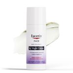 Eucerin Cilt Dengesi Gece Kremi, Tri-Balance Kompleksi ile Zenginleştirilmiş Hassas Cilt Yüz Nemlendirici, 1.7oz Şişe
