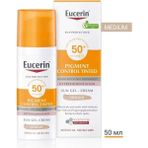Eucerin Pigment Control Tınted Güneş Kremi Renkli Jel-Yüz Kremi SPF50+ Koyu Ton 50 ml