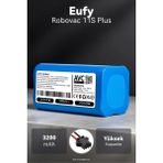 Eufy Robovac 11S Plus 3200MAH Robot Süpürge Bataryası – Çok Katmanlı Koruma Teknolojisi - 3200mAh Kapasite