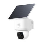 eufy SoloCam E30, Güneş Enerjili, 360° Pan, Yapay Zeka İzleme, 2K Netlik, Güvenlik Kameraları Kablosuz Dış Mekan, eufy Security Kamera, Dış Mekan Kamerası, HomeBase S380 Uyumlu, Aylık Ücret Yok