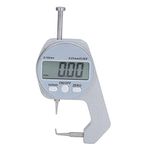 Eujgoov Kalınlık Ölçer Dijital Ekran Kavisli Uç Mini Kalınlık Ölçer 0‑10MM LCD Ekran Yumuşak Malzemeler Için Uygun