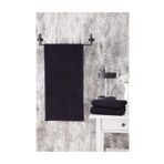 eumenia 30x90 Siyah Kare Desen 3'lü Spor Havlusu