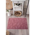 eumenia Avangarde Desen Gül Kurusu Renk Ayak Havlusu 50x70 cm