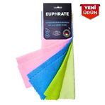 Euphrate Kfz Rose Mikrofiber Oto Temizlik Bezi 4'lü Set 32x32 E02-3232-250