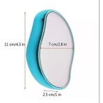 Eureka Crystal Eraser Tüy Alıcı Epilasyon Aleti 11x7x2,5 cm Islak ve Kuru Kullanıma Uygun