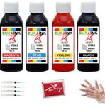 Eurink Canon MG3050 Yazıcı Uyumlu Mürekkep Seti 4 X 100 ml (Kartuş no:545-546)