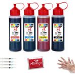 Eurink Canon MG3550 Için Eurink Siyah ve Renkli Kartuş 500ML x 4 Mürekkebi
