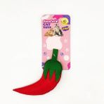 Euro Cat Toys Kırmızı Yeşil Peluş Biber Kedi Oyuncağı