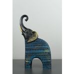 Euro Decora Dekoratif FİL Polyester Biblo Küçük Boy 17.5x10.5 cm