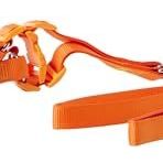 Euro Dog Turuncu 25 mm 120 cm Köpek Uzatma Tasması ve Göğüs Tasması Takımı