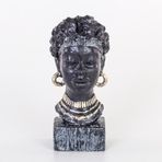 Euro Flora 13x9x30 cm Afrikalı Kadın Büst