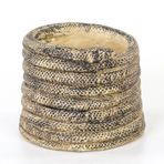 Euro Flora 9x10.5 cm Yılan Figürlü Beton Saksı