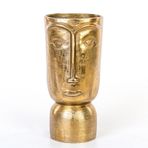 Euro Flora Metal Surat Vazo 16,5x37 Cm Dore