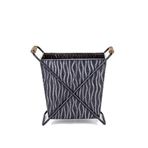Euro Flora Siyah 32x18.5x31 cm Ayaklı Metal Çiçeklik