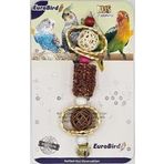 EuroBird Zilli 2 Hasır 2 Top 1 Koçan Kuş Oyuncağı