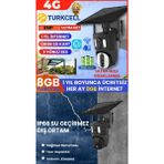 Eurocam 8mp | 15600 Mah. | Ultra Hızlı Odaklanma | 1 Yıl Internet | 128GB Sd Kart | 2 Yönlü Ses | 2025 Yeni Sezon | Yüksek Odaklanma ve Takip Hızı