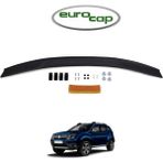 Eurocap Dacia Duster Ön Kaput Koruma Rüzgarlığı 3mm Akrilik ( Abs) Parlak Siyah Deflektör 2013-2017