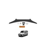 EUROCAP Fiat Doblo Ön Kaput Koruma Rüzgarlığı 3mm Akrilik (ABS) Parlak Siyah Deflektör 2006-2010