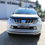 EUROCAP Mitsubishi L200 Ön Kaput Koruma Rüzgarlık 3mm (ABS) 15-19