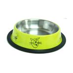 Eurocat 12 cm Çelik Kediler için Çelik Mama Kabı