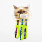 Eurocat 3'lü 10 mm 28 cm Karışık Renkli Desenli Kedi Boyun Tasması