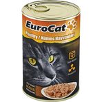Eurocat Biftekli 415 gr Kedi Konserve