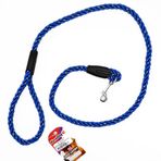 Eurodog 120 cm Mavi Köpekler İçin Reflektörlü Gezdirme Kayışı