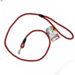 Eurodog 8 mm x 120 cm Reflektörlü Kırmızı Köpek Uzatma Tasması