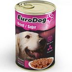 EuroDog Biftekli 415 gr Yetişkin Köpek Konserve
