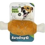 Eurodog Et Şekilli Sesli Peluş Köpek Oyuncağı 19 cm