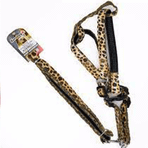 Eurodog Leopar 20 mm 120 cm Köpek Uzatma + Göğüs Tasması