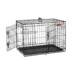 Eurodog Metal Çift Kapılı 91x61x66 cm Köpek Kafesi
