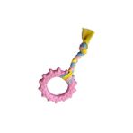 Eurodog Puppy Toys Pembe Çark Diş Kaşıma Köpek Oyuncağı