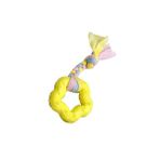 Eurodog Puppy Toys Sarı Kalın Beşgen Diş Kaşıma Oyuncağı