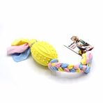Eurodog Puppy Toys Sarı Rugby Topu Diş Kaşıma Oyuncağı