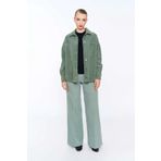 EUROFASHION Mint Fitilli Kadife Ceket