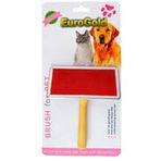 Eurogold 11.5x13.5 cm L Tahta Saplı Kedi ve Köpek Fırçası