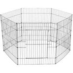 Eurogold 6 Parça Tel Panel 80x80 cm Köpek Oyun Alanı