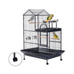 Eurogold Ayaklı 93x69x160 cm Büyük Papağan Kafesi